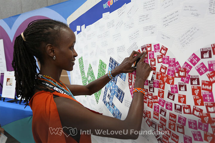 Global Goals, Civil Society Conference, WeLoveU Foundation