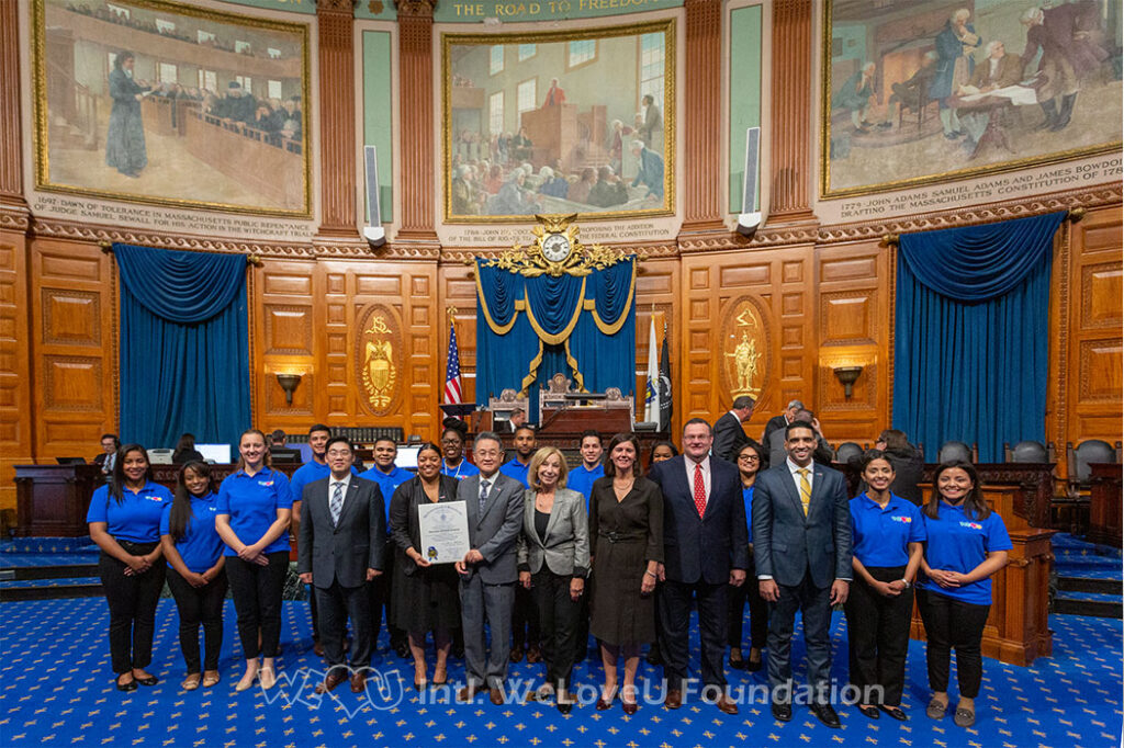 WeLoveU Foundation receives Citation in MA House of Reps