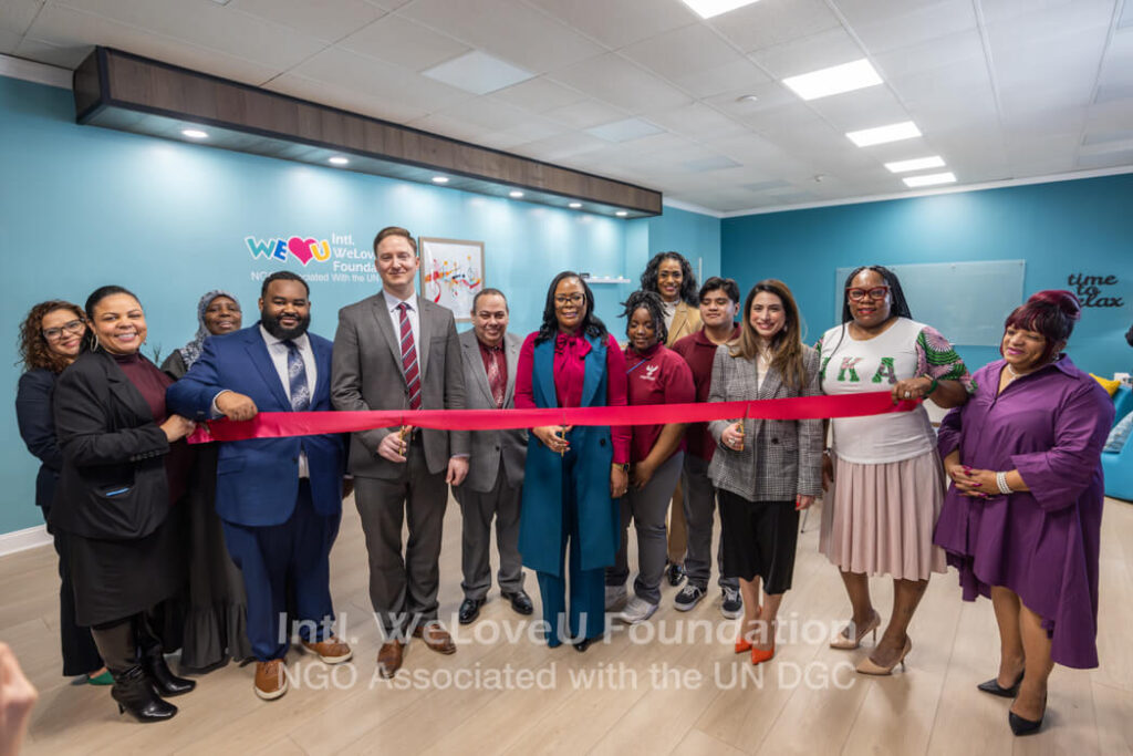 Ribbon cutting